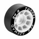 Ruedas Azemad Tunnel 94A blanco-negro